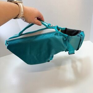 Kuoser Dog Life Jacket Flotation Small Teal Blue Reflective Safety Vest Pet New